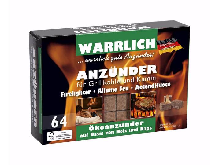 BBQ Dragon Warrlich Ökoanzünder Anzündemittel – Holzkohle/Briketts/Grill Anzünder