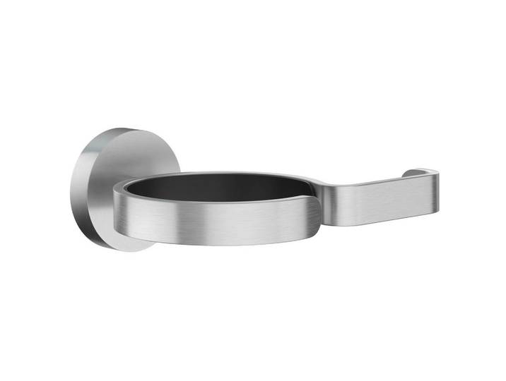 Haartrocknerhalter, Chromfarben, Metall, 12.9x4.8x10 cm, Badaccessoires, Sonstige Badaccessoires