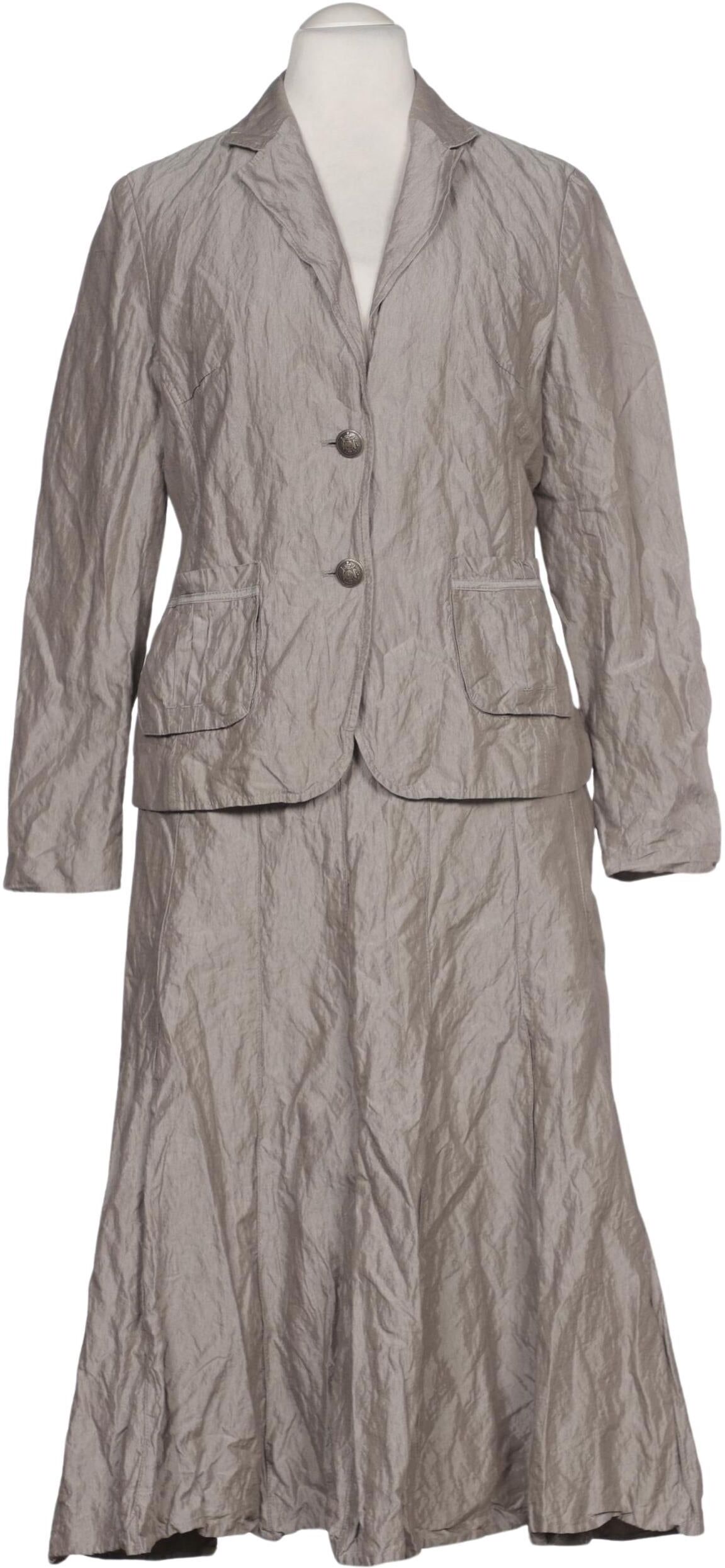 Apanage Damen Anzug oder Kombination, Beige, Gr. EU 42, Baumwolle / Viskose / Synthetik - Second Hand