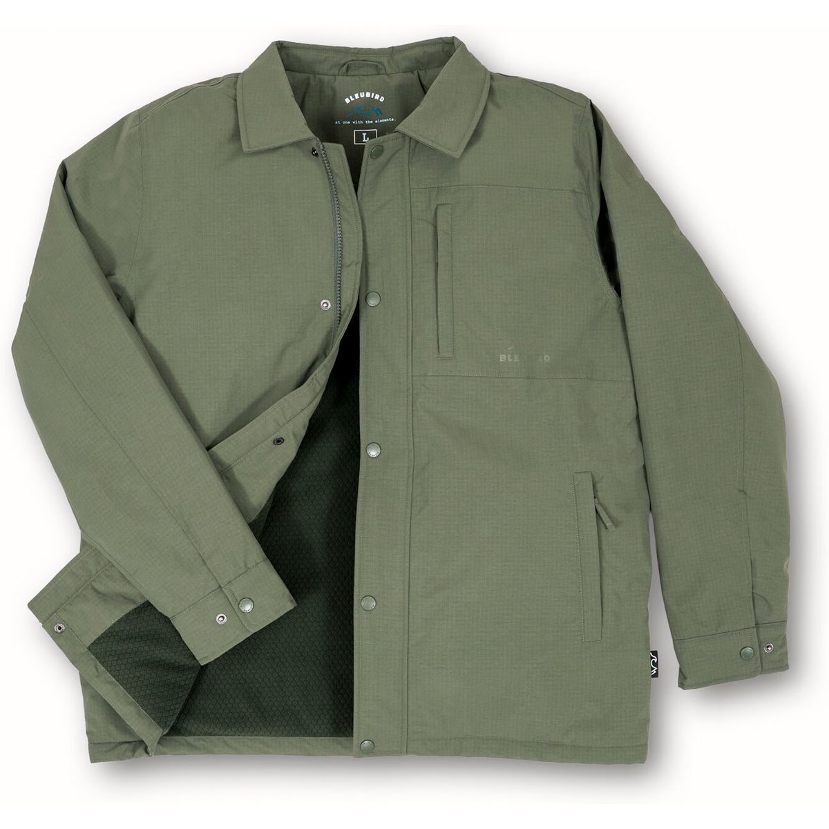 Bleubird Tidebreak Jacket - Ivy khaki L TID001-KHAKI-L