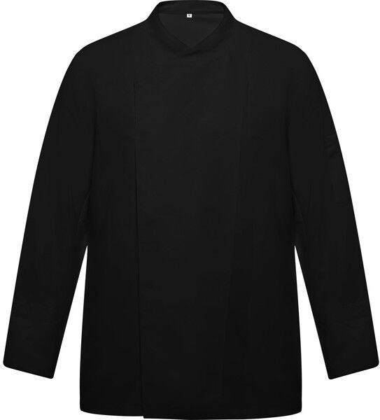 Veste de cuisinier personnalisable à encolure croisée Dabiz noir XL