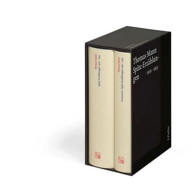 Späte Erzählungen 1919-1953, Gebundene Ausgabe von Thomas Mann, S. Fischer Verlag, 978-3-10-048327-0