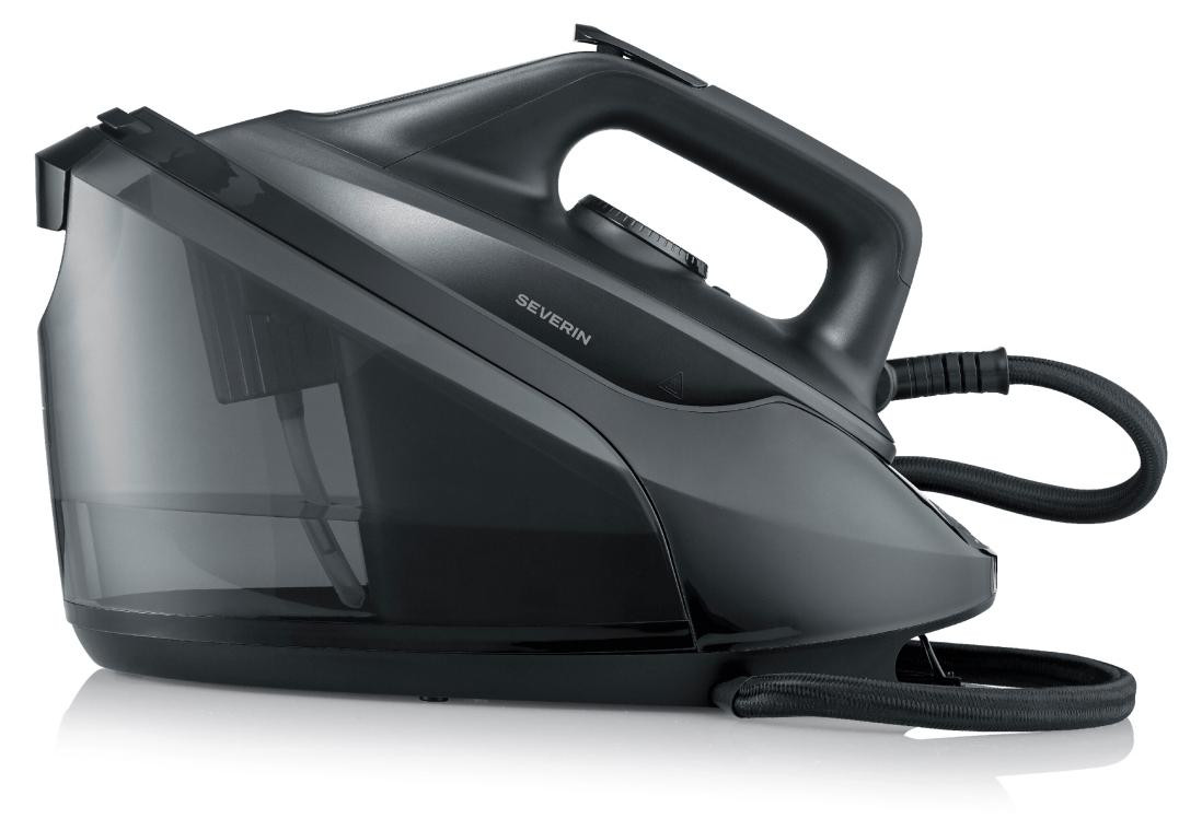 Severin BA 3192 Stoomstrijkijzer met keramische strijkzool, 2400 watt, 6,5 bar, 1,8 liter waterreservoir