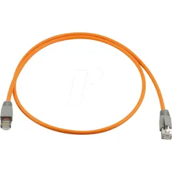 PKW I0SF30.0OR - Patchkabel, Cat.6a, S/FTP, PUR, 30 m, orange