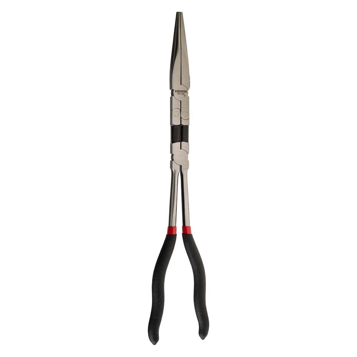 Facom Werkstatt Flachrundzange Gerad (340 mm) (185.34L)