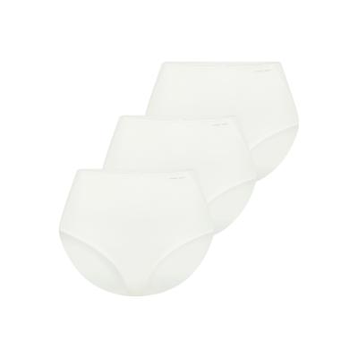 Shapingslip YSABEL MORA, Damen, Gr. M, weiß, Obermaterial: 75% Polyamid, 25% Elasthan, unifarben, Unterhosen, aus verstärktem Material und mit bedeckter, hochgeschnittener Passform
