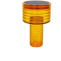 Newgarden Akku-Tischleuchte Ambar Acryl Orange