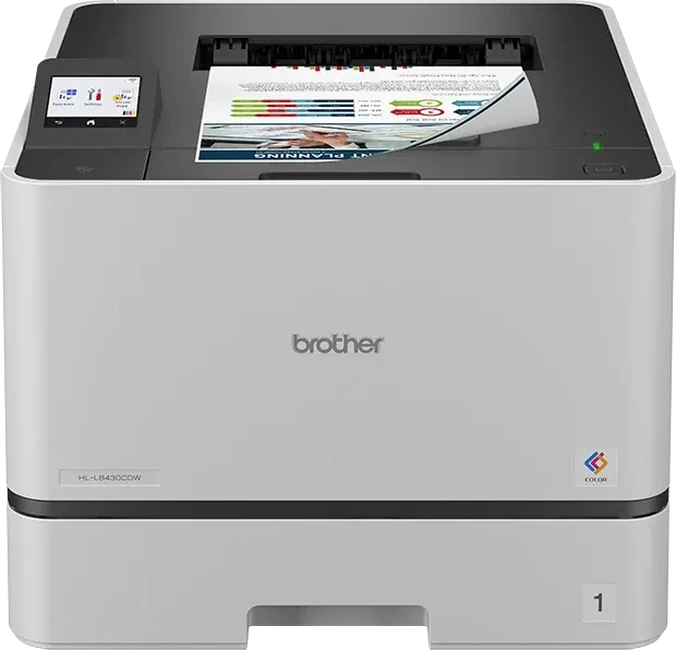 brother HL-L8430CDW Farb-Laserdrucker grau