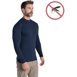 Craghoppers Mock NosiLife Neck, langarm, navy