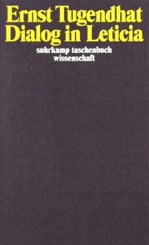 Ernst Tugendhat - Dialog in Leticia (suhrkamp taschenbuch wissenschaft) - Preis vom 30.09.2026 22:30:23 h