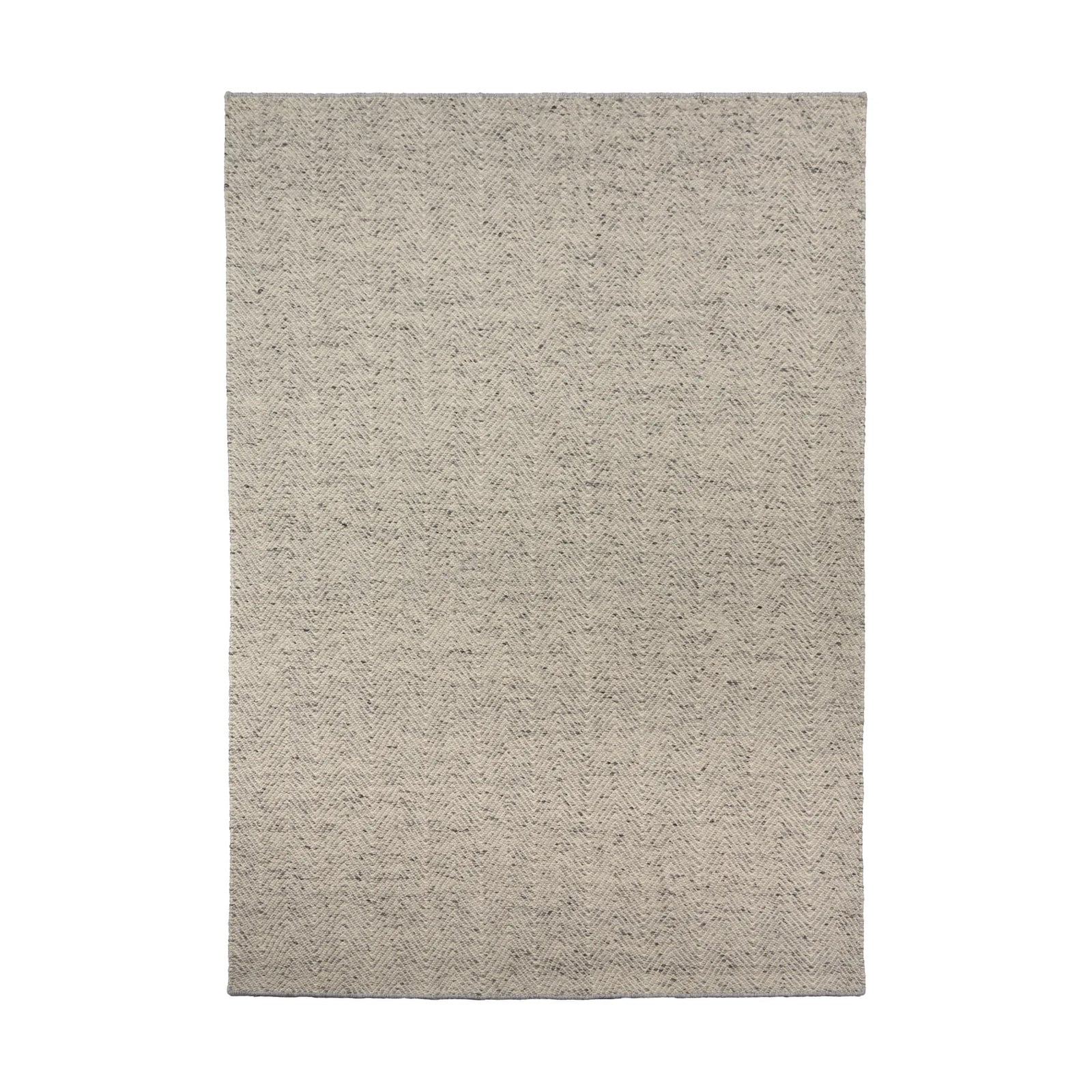 Scandi Living Furrow vloerkleed natuurwit/grijs 170 x 240 cm