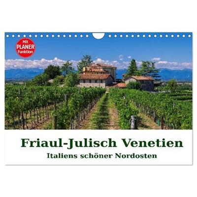 Friaul-Julisch Venetien - Italiens schöner Nordosten (Wandkalender 2027 DIN A4 quer), CALVENDO Monatskalender