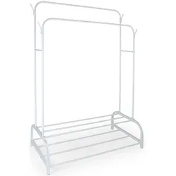 Relaxdays, Garderobe + Kleiderstange, Kleiderständer