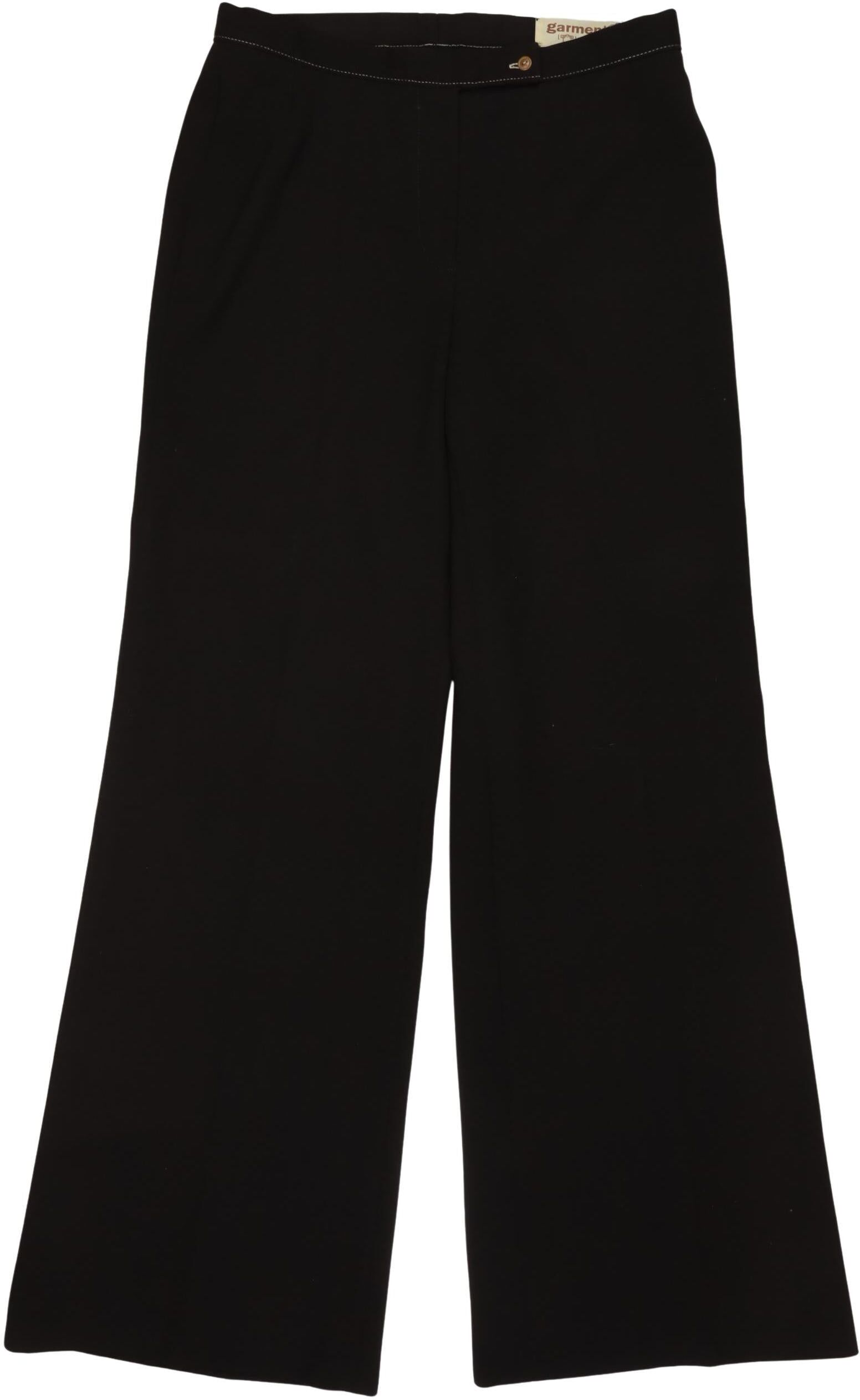 Pro-Ject Garment Project Damen Stoffhose, Schwarz, Gr. S, kein / Etikett - Second Hand