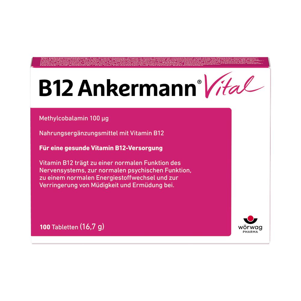 B12 Ankermann Vital Tabletten 100 St