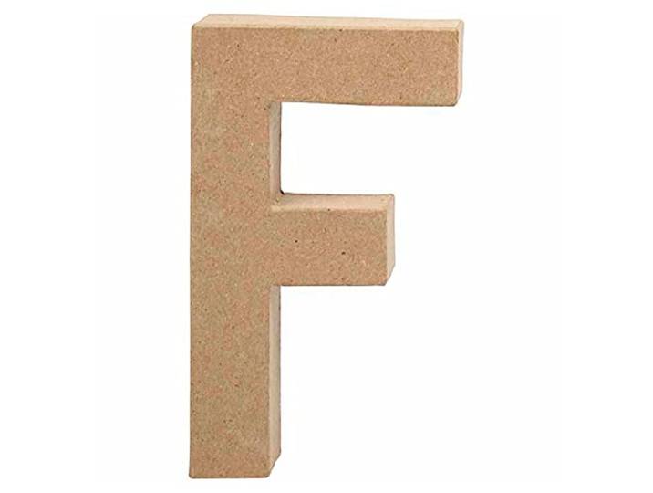 Creativ Papier-maché-getal, 20 cm, 1 stuk, beige