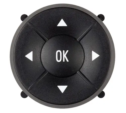 MEC 1Z0913611806 NaviSeries Abdeckkappe Aufdruck-Motiv ////OK rund Schwarz 1St.