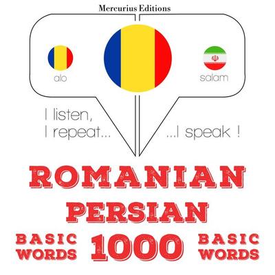 Persane - Romania: 1000 de cuvinte de bază - JM Gardner, Audio, 9782821143708