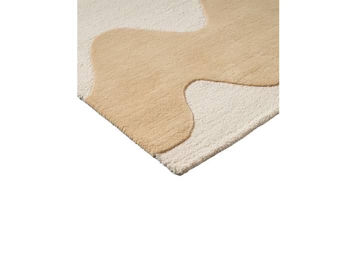 Handgetufteter Designer Teppich „Loki Butter“ aus 100% Wolle, verschiedene Grössen MARIMEKKO