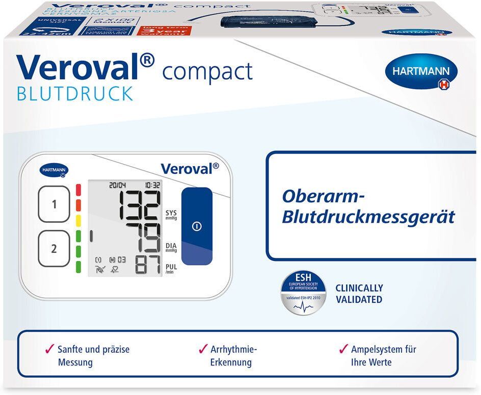 Veroval compact Oberarm-Blutdruckmessgerät 1 St Gerät