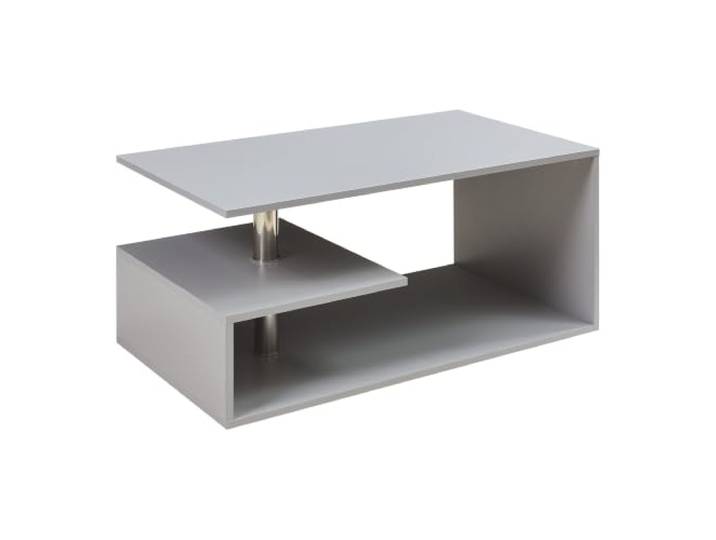 Couchtisch Konsole Beistelltisch 90x50x41 cm Hellgrau 03_0010796