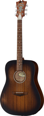 DAngelico Premier Lexington LS Aged Mah Aged Mahogany