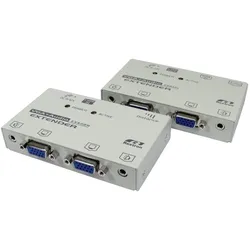 Cables Direct CDL SVGA Ext Over Cat5e with Audio, Audiokabel