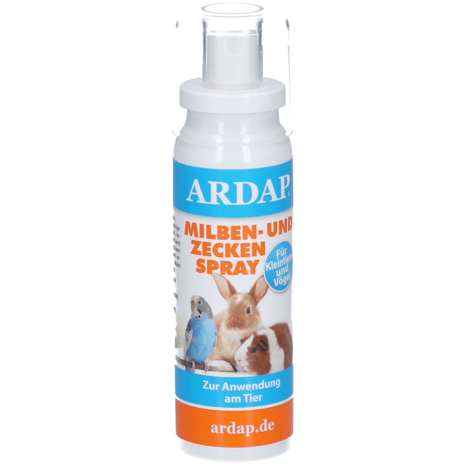 Ardap Milben- und Zeckenspray f.Nager/Ziervögel 100 ml Spray