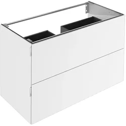 KEUCO Waschtischunterschrank mit Auszügen „Edition 11 Art“ RAL Classic (Lack, seidenmatt), RAL Classic (Lack, seidenmatt), ohne Beleuchtung 1200 × 700 × 490 mm
