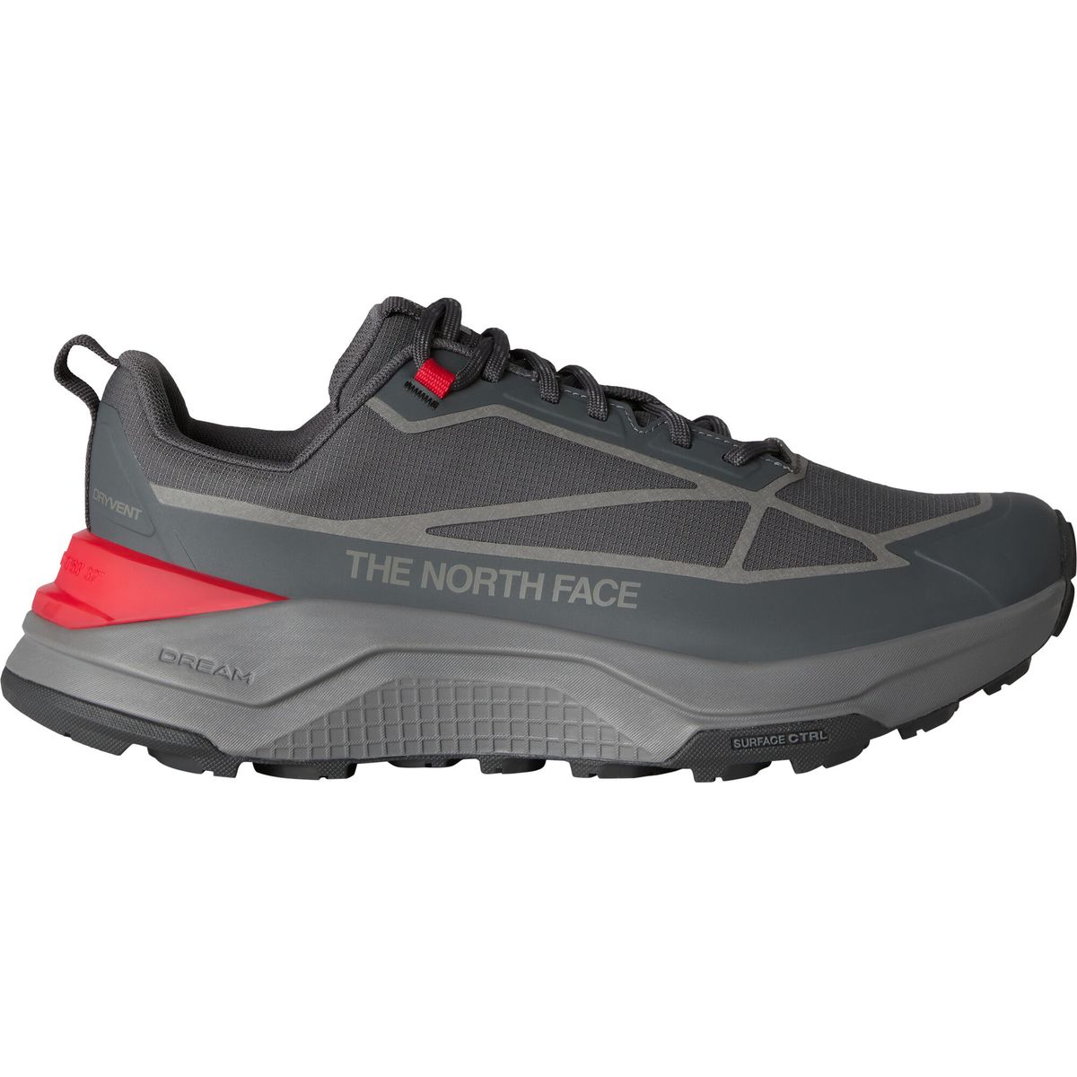 The North Face Mens Fastpack WP anthracite grey/tnf red (PFV) 8.5 NF0A8G6BPFV-8.5
