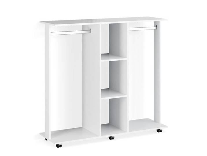 Armoire Robbie 130x120cm Blanc Vicco 34419
