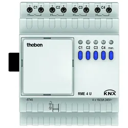Theben Schaltaktor RME 4 U KNX