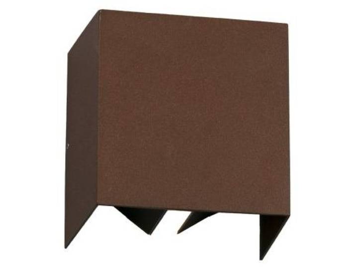 Applique murale extérieure LED OLAN 3000K IP54 brun rouille