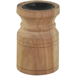 Chic Antique Grimaud Kerzenständer aus Holz, H16/D10 cm