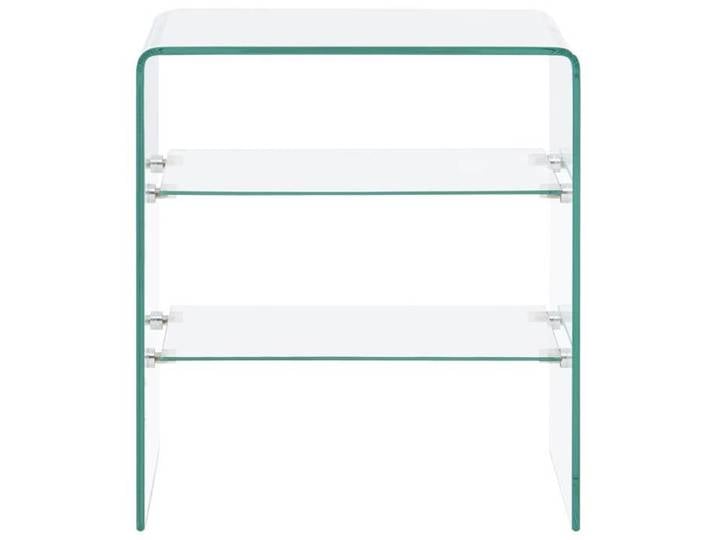 Table basse - CLOUD - 50x40x56 cm Verre trempé - Pour Salon - 284727