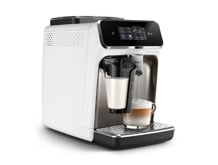 Philips Kaffeevollautomat EP2333/40 2300 Series, 4 Kaffeespezialitäten, mit LatteGo-Milchsystem