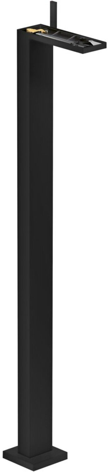 Hansgrohe Waschtisch-Einhebelmischer Axor MyEdition boden, m Pus-Op-Abl, o. Pl., matt-sw (47042670)