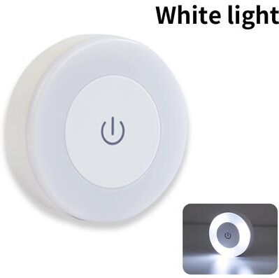 Friendly Fresh Finds Rechargeable LED Wall Lamp Touch Dimmable Magnetic Reading Light only White