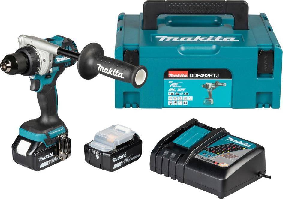 Makita DDF492RTJ Akku-Bohrschrauber 18V