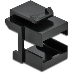 Delock Keystone Abdeckung schwarz für LWL Kupplungen 10 Stück