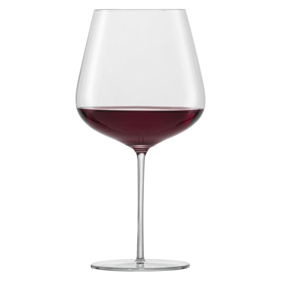 Zwiesel GLAS Vervino Burgunder Rotweinglas Set 2tlg (95.50 cl, 2 Gläser, Rotweingläser) (122202)