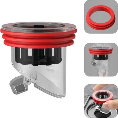 Odor Proof Floor Drain Valve With One Way Backflow Prevention Core Odor Proof Floor Drain Valve With One Way Backflow Prevention Core