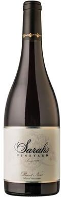 """Sarah's Vineyard""" """Sarah's Vineyard Santa Cruz Mountains Muns Vineyard Pinot Noir 2021 Red Wine - California"""