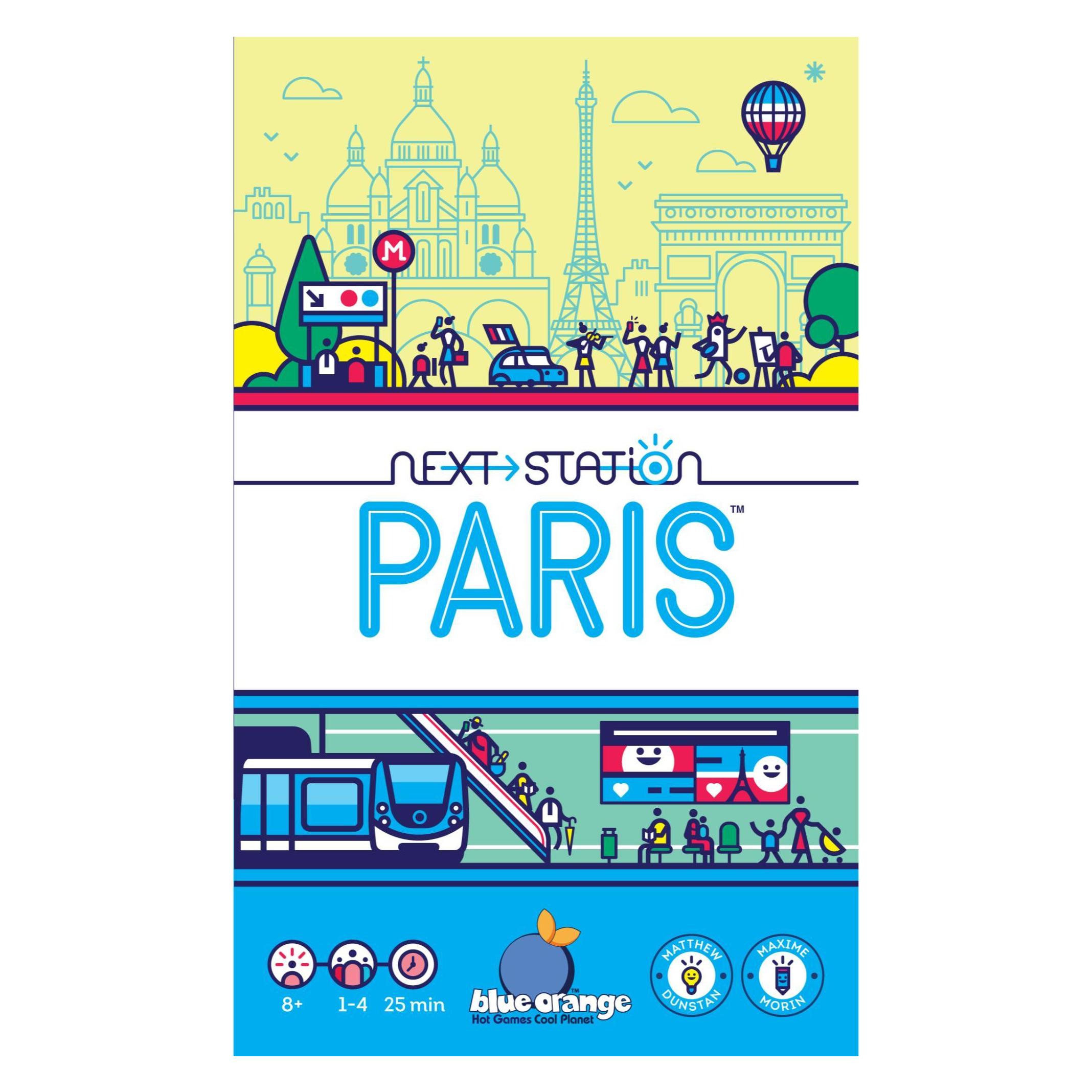 Ghenos Games Nächste Station - Paris (Französisch, 1 - 4 Spieler) (STOCK#26601)