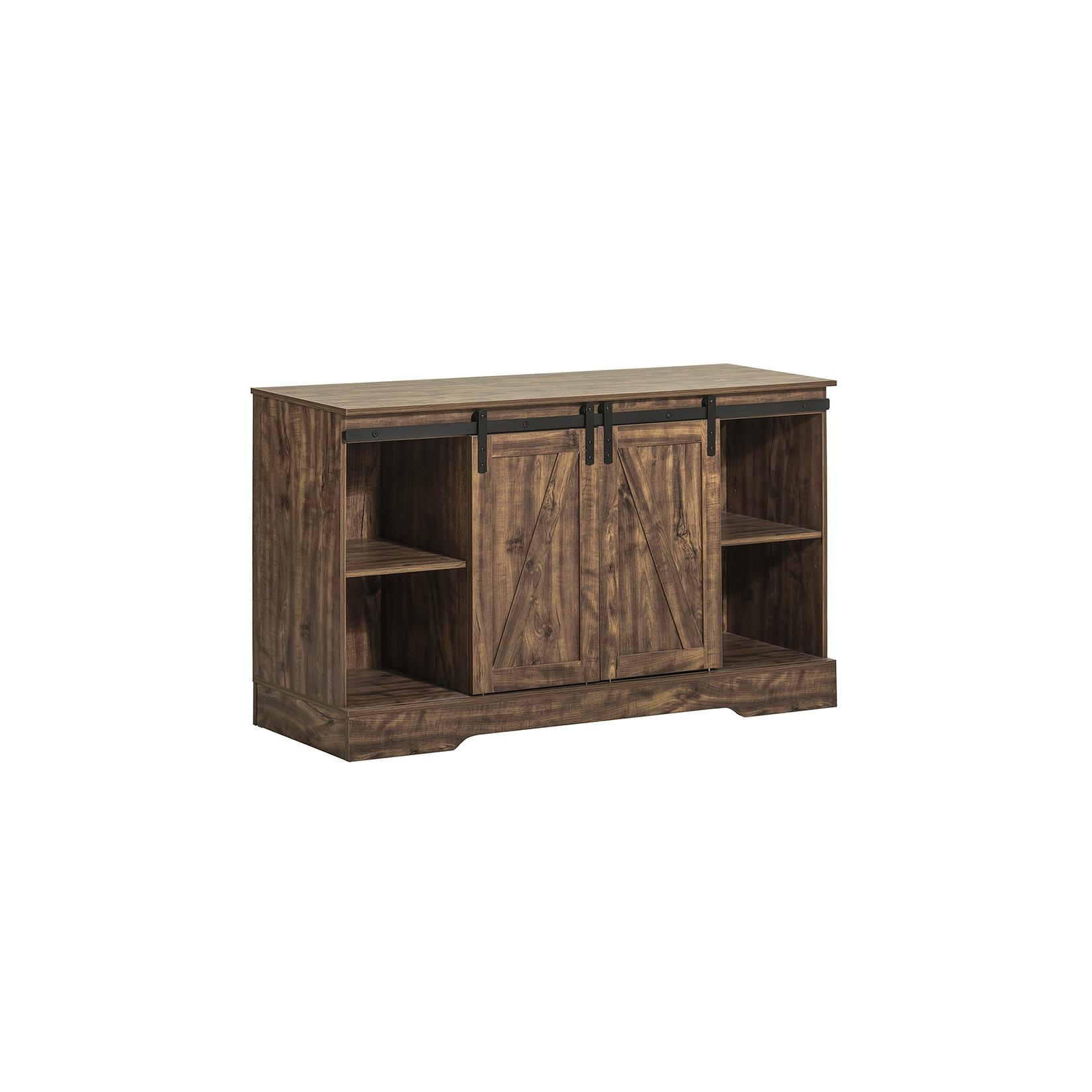 SoBuy Schuhschrank mit 1 Tür Holzfarbe 120x39,5x70,5cm Modern