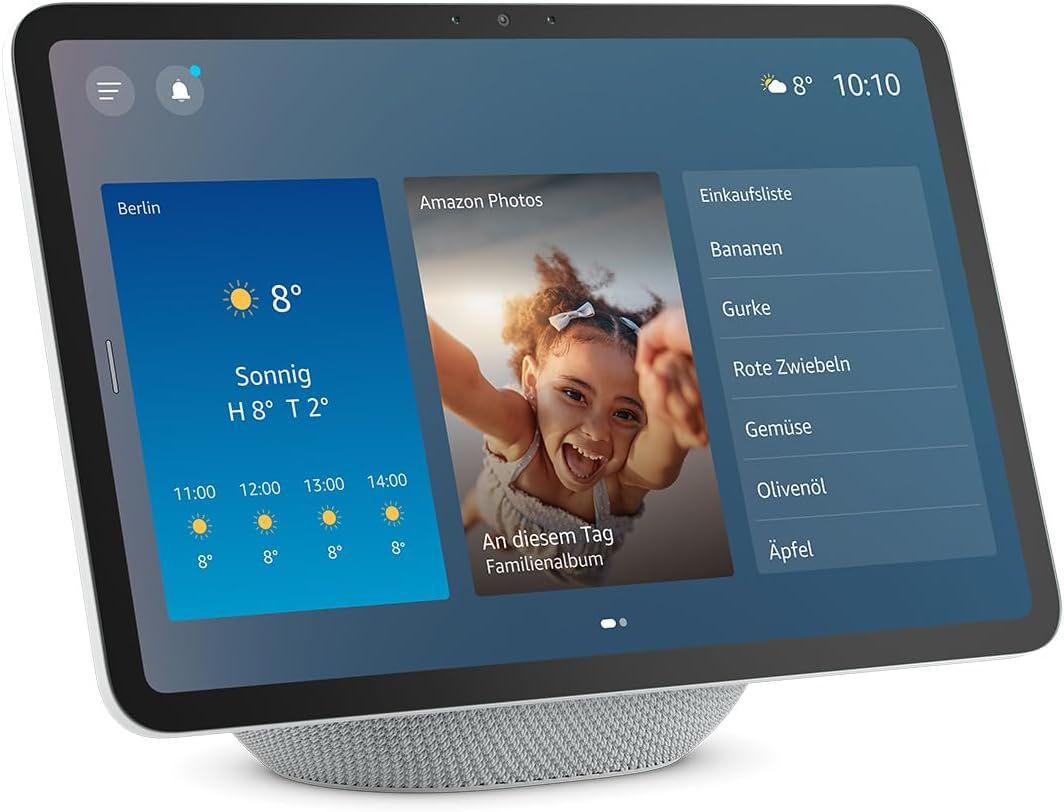 Echo Show 11 Wlan Lautsprecher mit Bluetooth Amazon Alexa (Weiß) B0DTQDPW1X