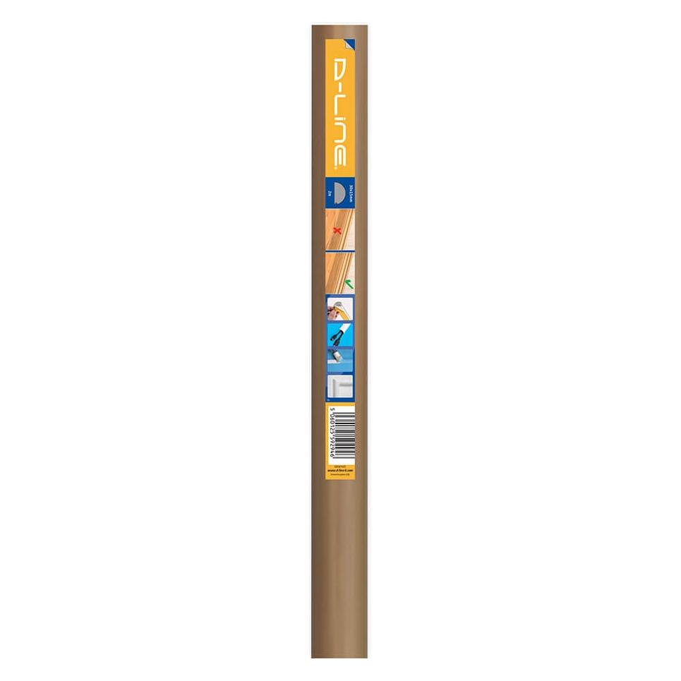 D Line D-LINE Kabelkanal Halvcirkel 30x15mm (Kabelkanal, 200 cm) (D23015OSA)