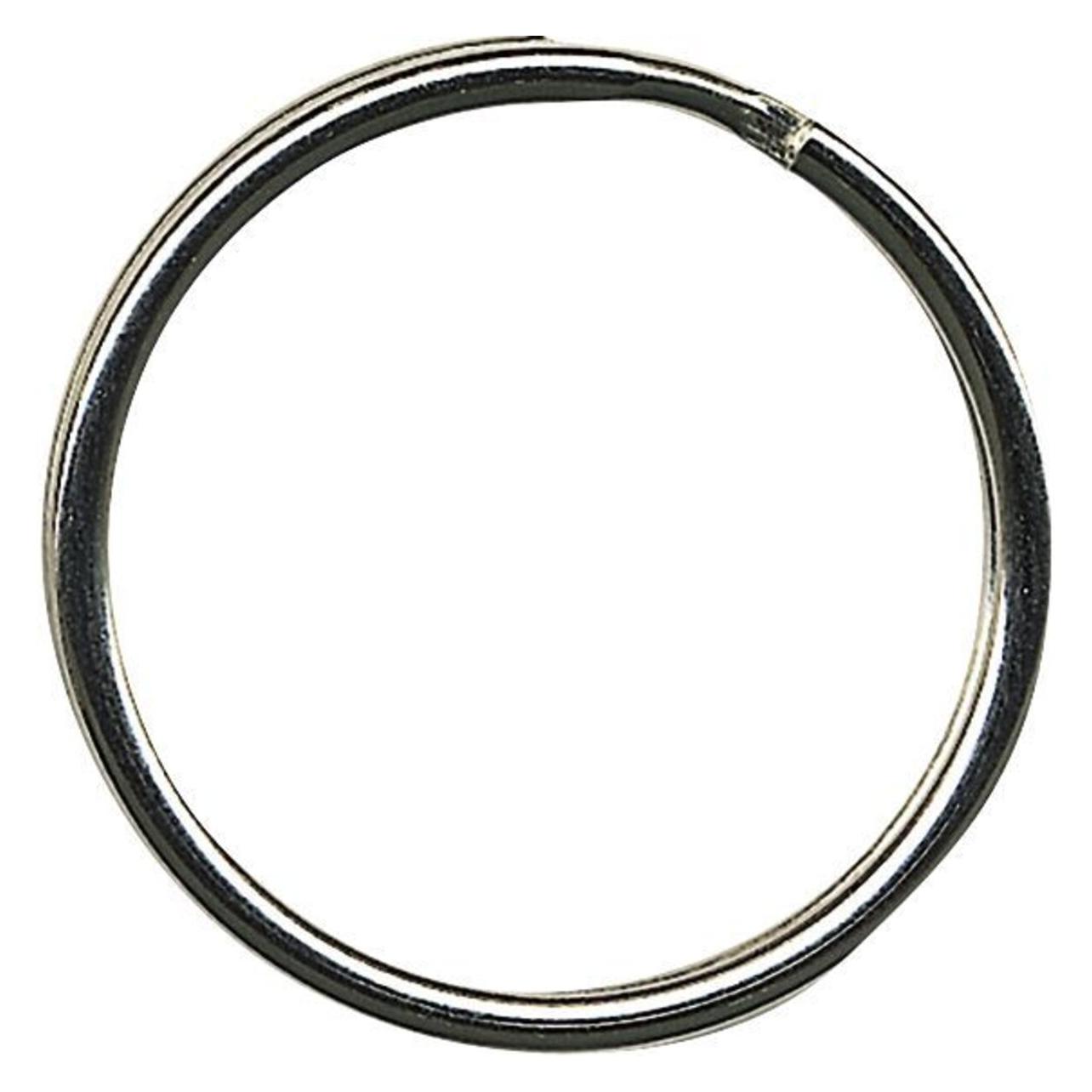 Alco Schlüsselring 30mm Metall glanzvernickelt silber 100 St./Pack. (1930)