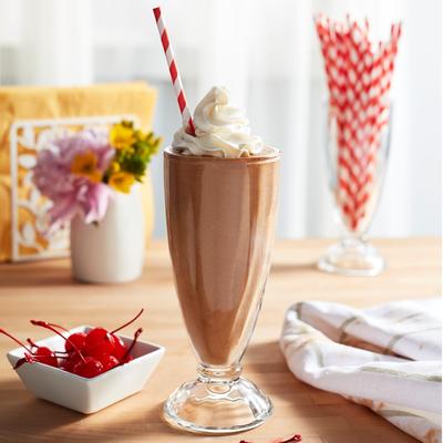Libbey Fountain Shoppe Milkshake Glasses, 12-ounce, Set of 6 - Set of 6