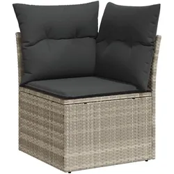 vidaXL, Gartenlounge, Nora (Mit Tisch)